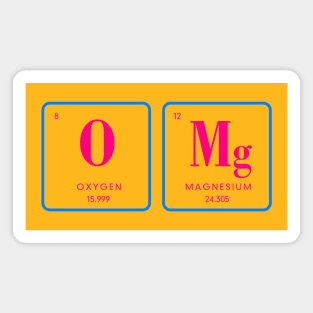 Science OMG Oxygen Magnesium Magnet